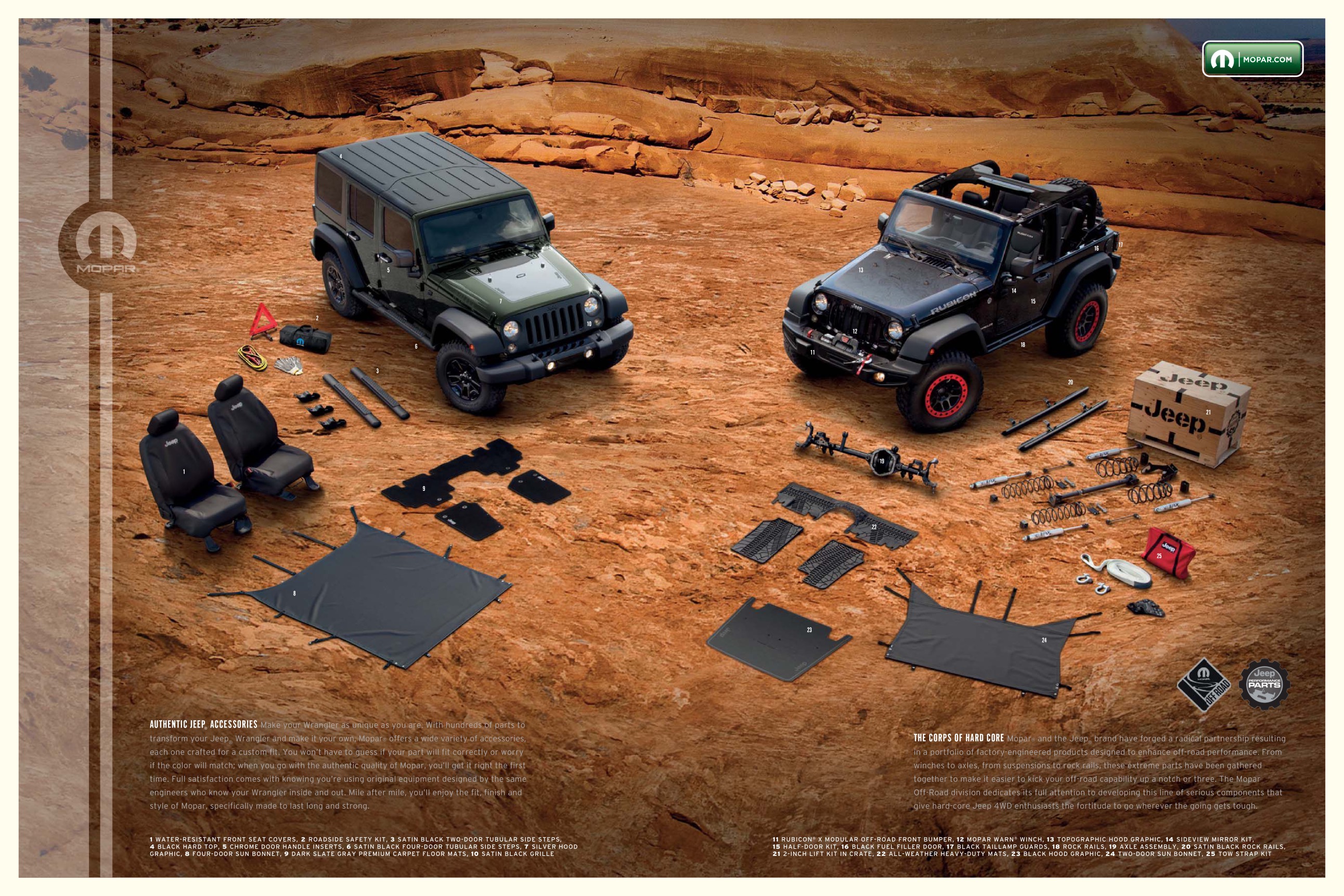 2015 Jeep Wrangler Brochure Page 14